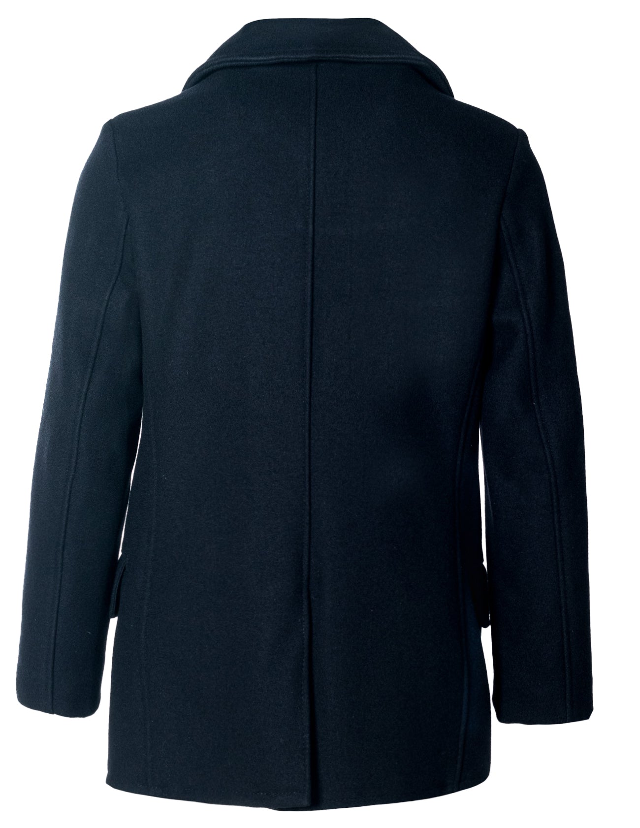 Sheep Wool Navy BT568 OverCoat