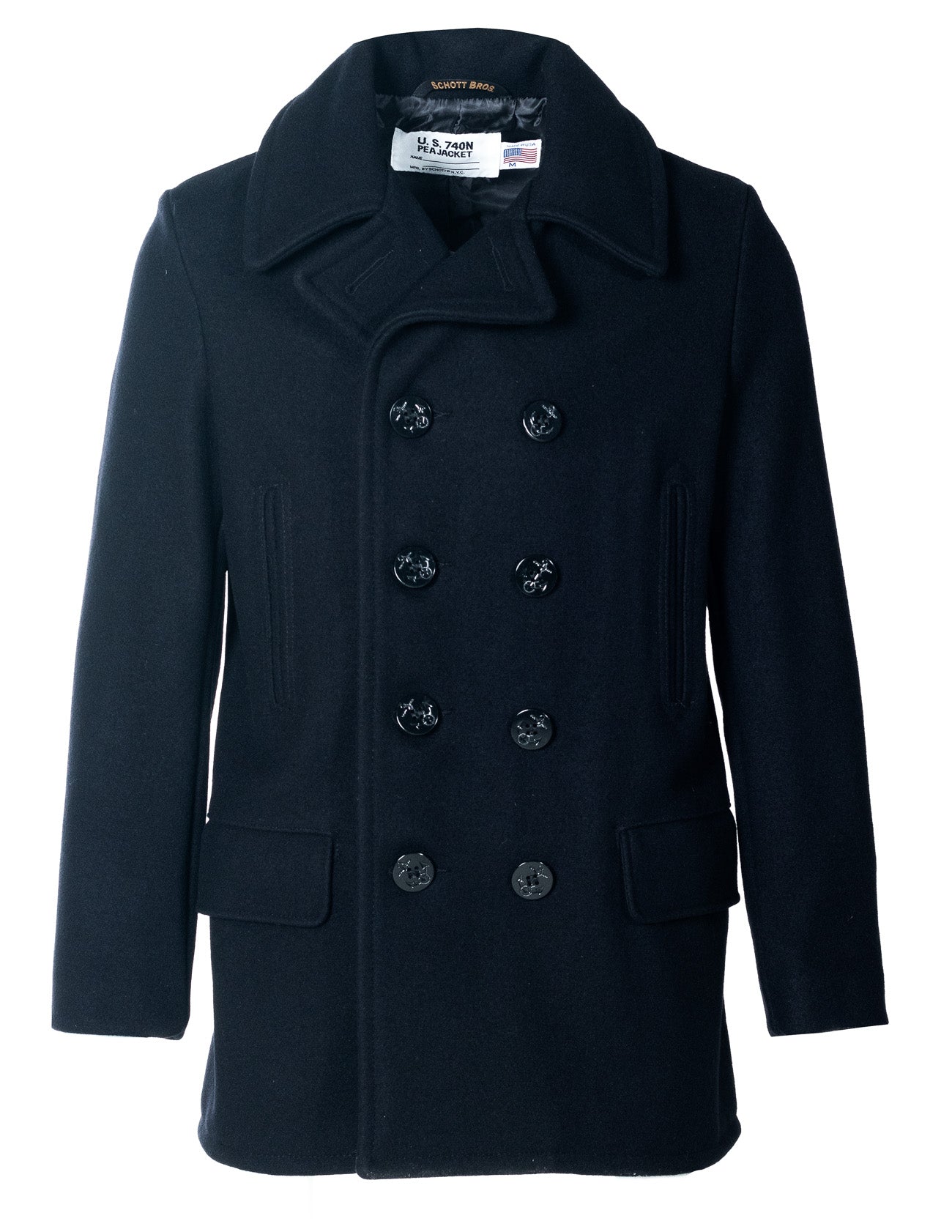 Sheep Wool Navy BT568 OverCoat