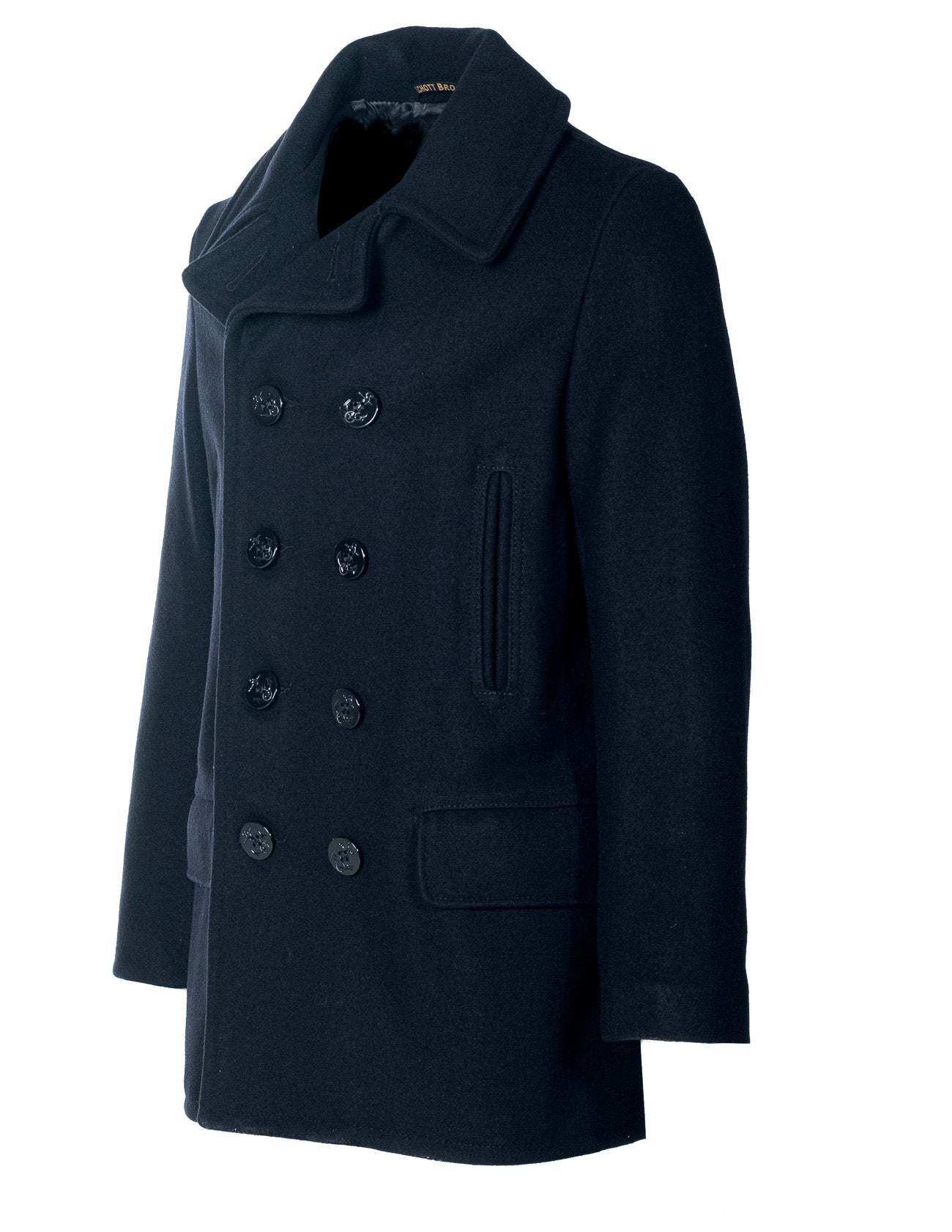 Sheep Wool Navy BT568 OverCoat