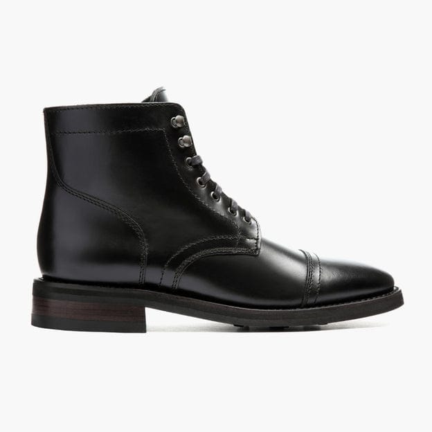 Black Kiwi Italian cow leather Good Year Welted