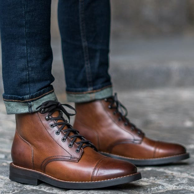 Brown Traveler Italian cow leather Good year welted