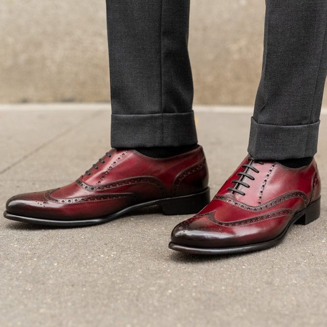 Italian Cherry King Dress Italian cow leather