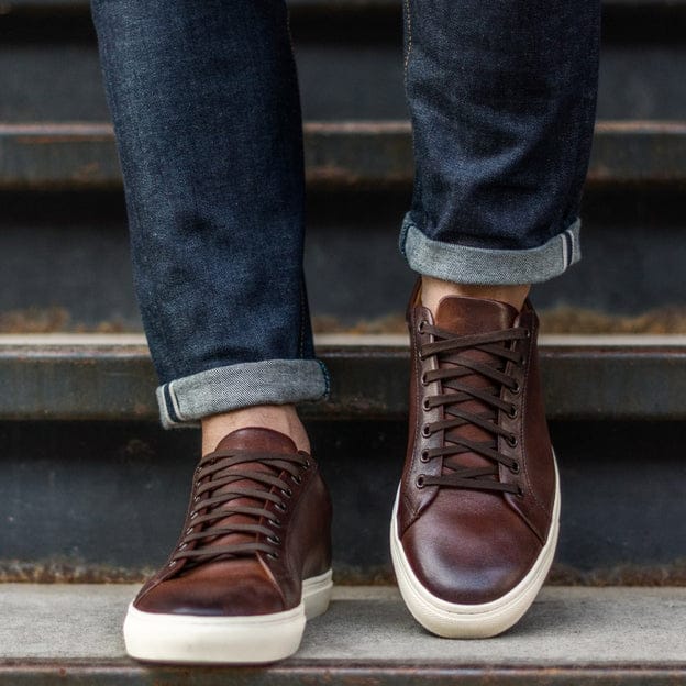 Chocolate Vesit Sneakers Italian cow leather
