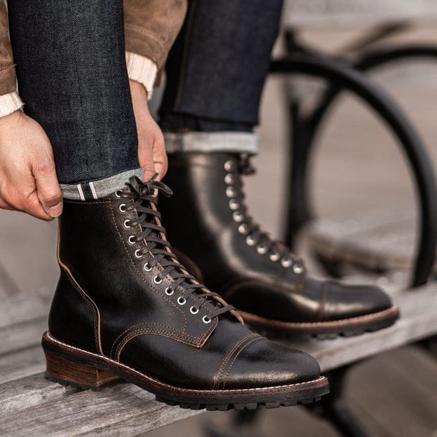 Americana Lumberjack Brown Butter Italian cow leather Good year welted