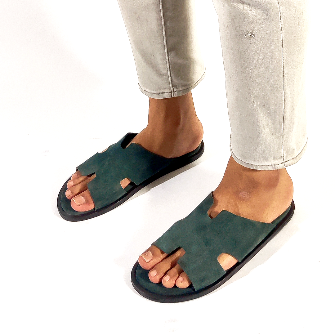 Daçe6282 Green Leather