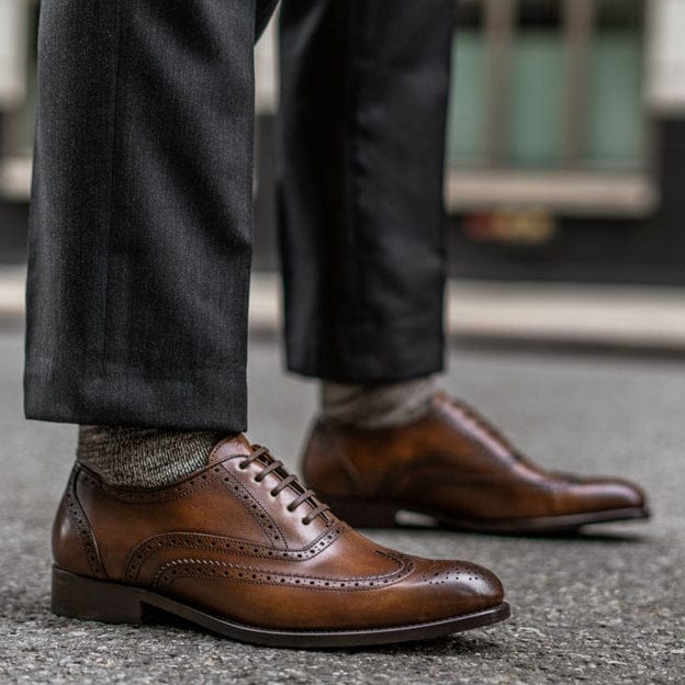 Brown Merchant Italian cow leather
