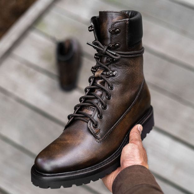 Mountain Climber Italian cow leather Good year welted