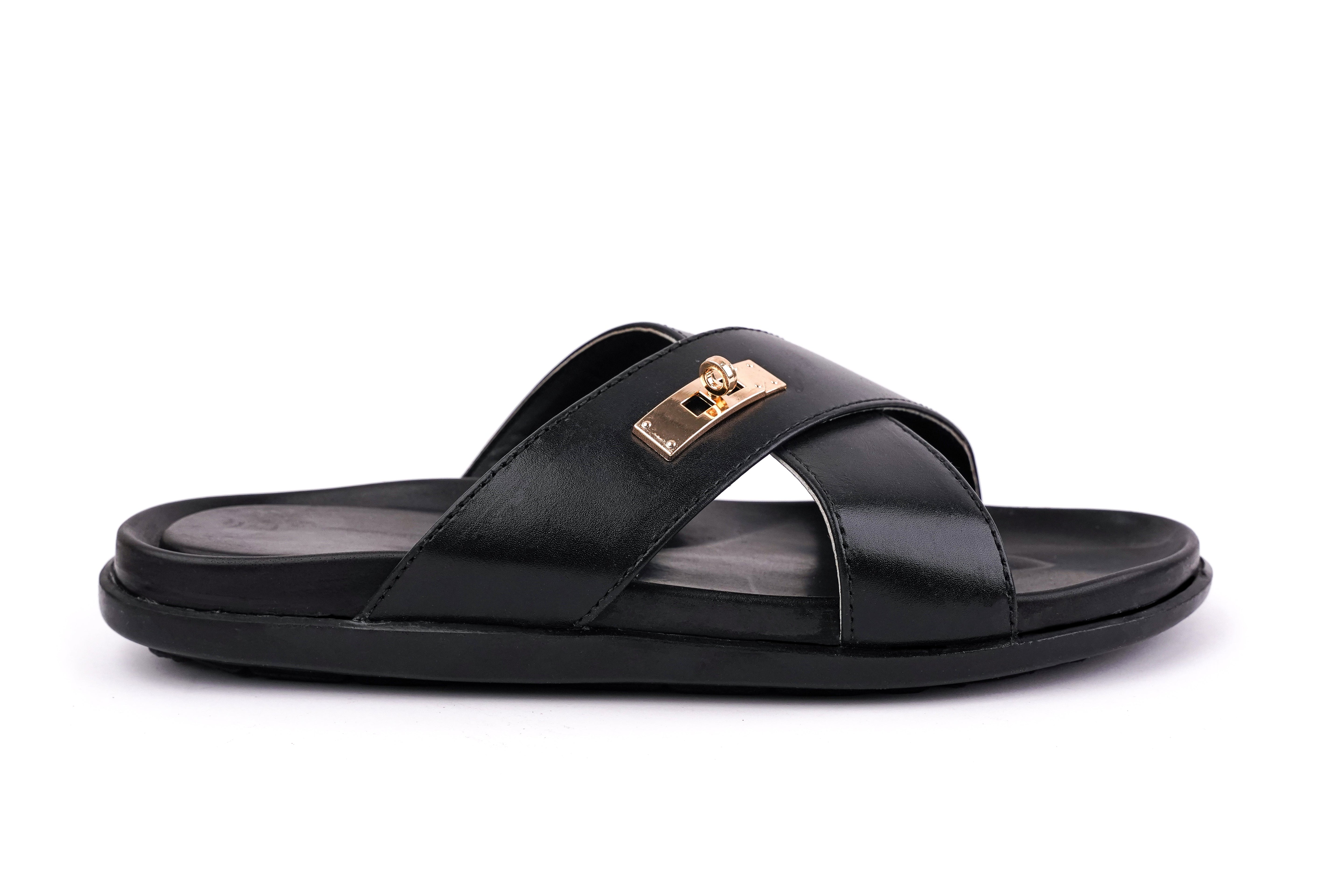 DAÇE Cross-King Series Black Italian cow leather