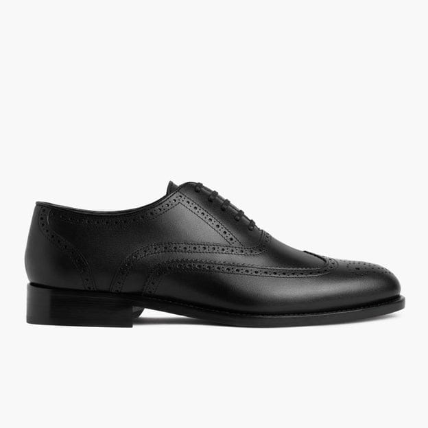 Black King Minister Italian cow leather