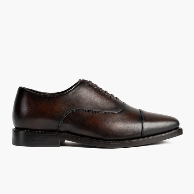Executive Class Chocolate Version Italian cow leather Good year welted