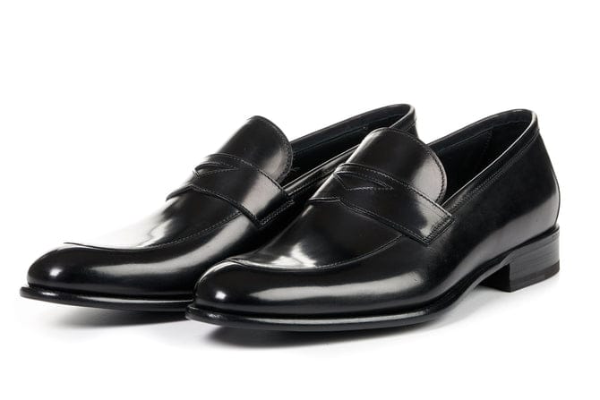 Black Lord Loafers Italian cow leather