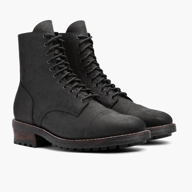 Americana lumberjack black Lion Italian cow leather Good year welted