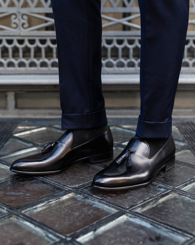 Charlie Chaplin Classical Loafers Italian Cow Leather