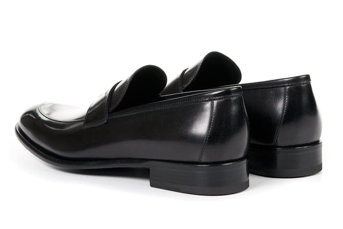 Black Lord Loafers Italian cow leather