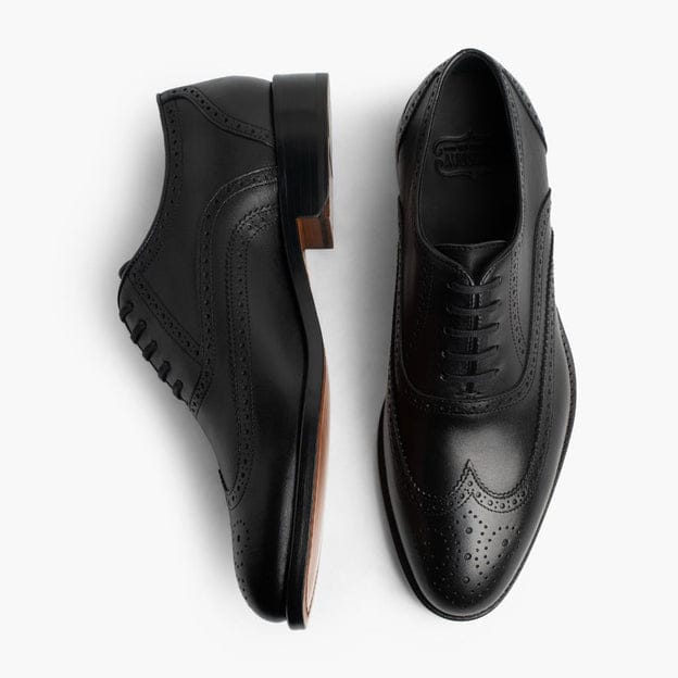 Black King Minister Italian cow leather