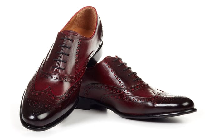 Italian Cherry King Dress Italian cow leather