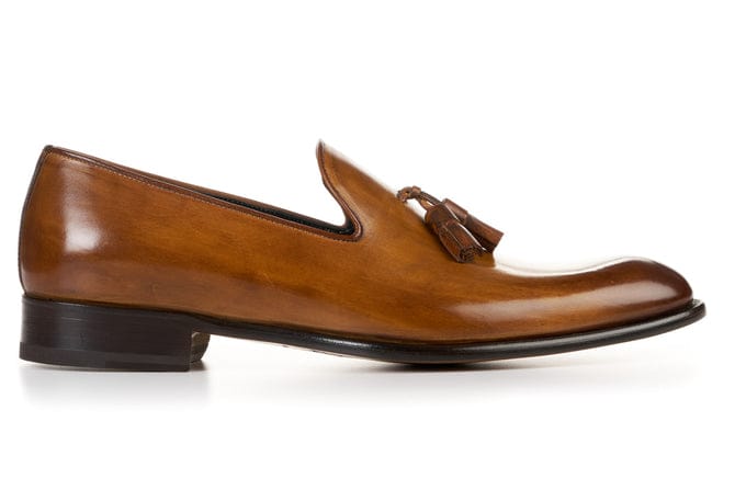 Charlie Chaplin Tassle Loafer Italian leather