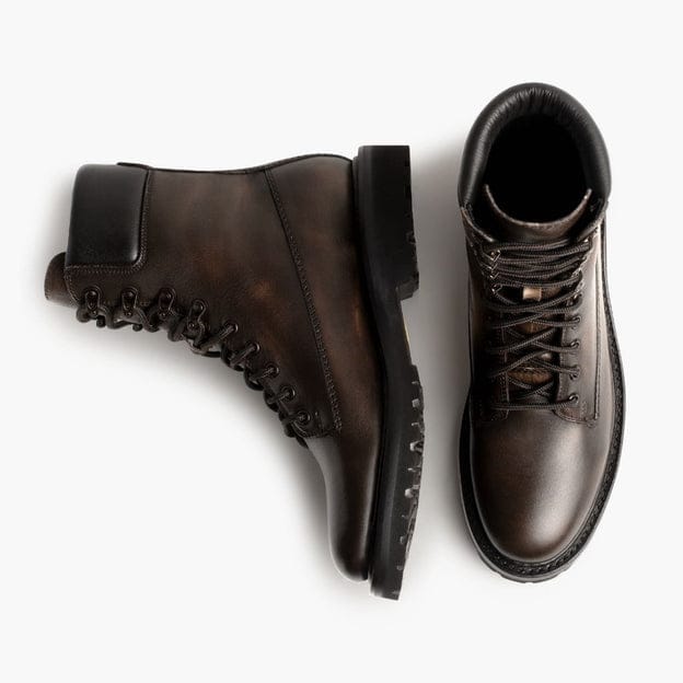 Mountain Climber Italian cow leather Good year welted