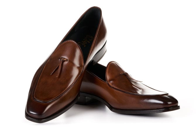 Dame Belgium Style Loafers Brown Melody Version