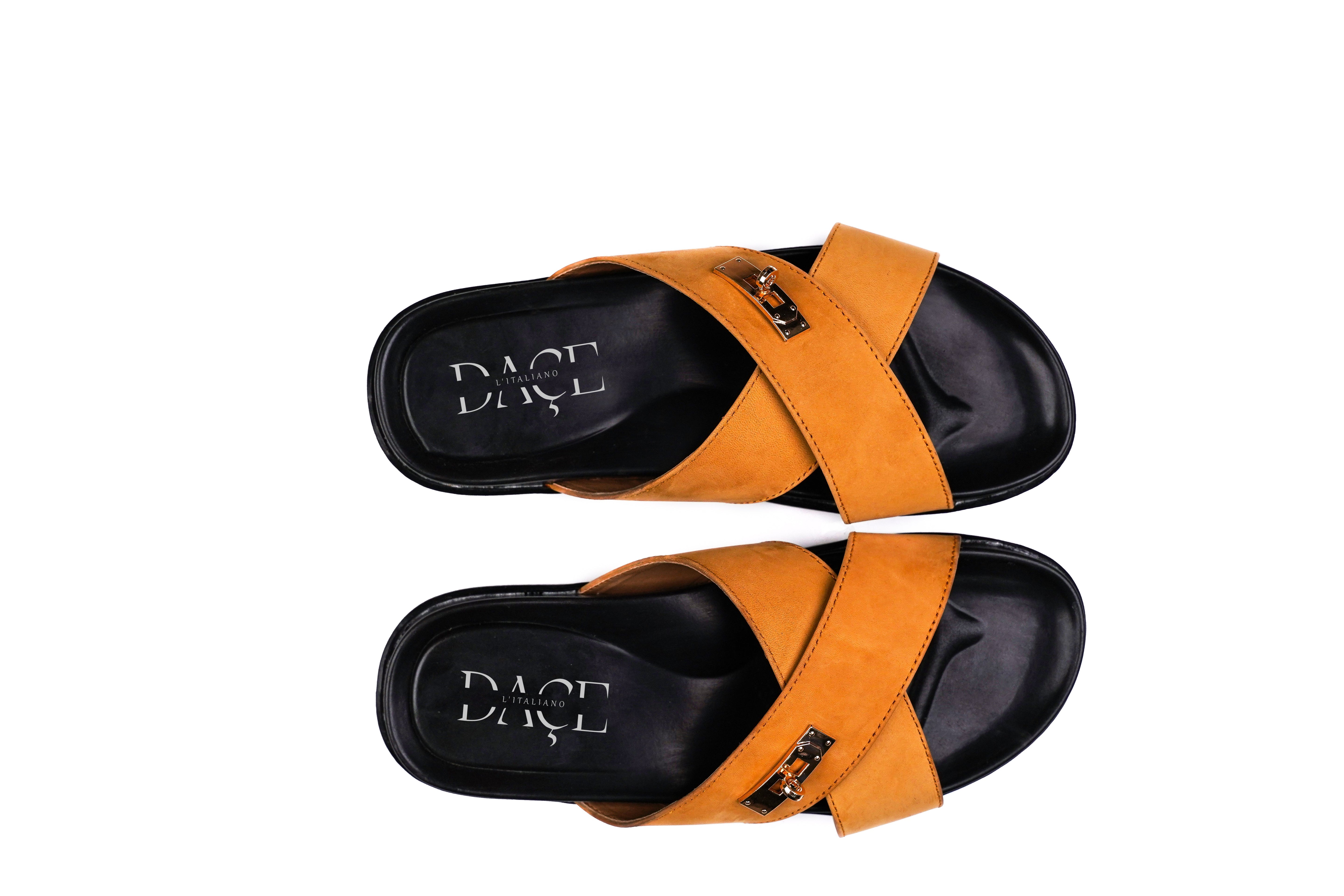 DAÇE Cross-King Crown Nubuck Italian Cow Leather