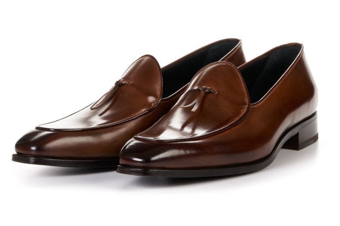 Dame Belgium Style Loafers Brown Melody Version
