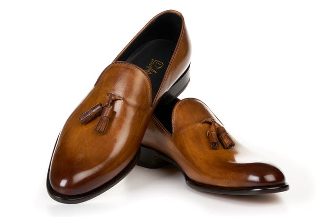 Charlie Chaplin Tassle Loafer Italian leather