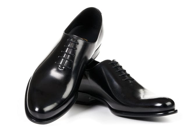 Black King Wholecut Italian cow leather