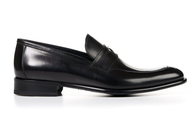 Black Lord Loafers Italian cow leather