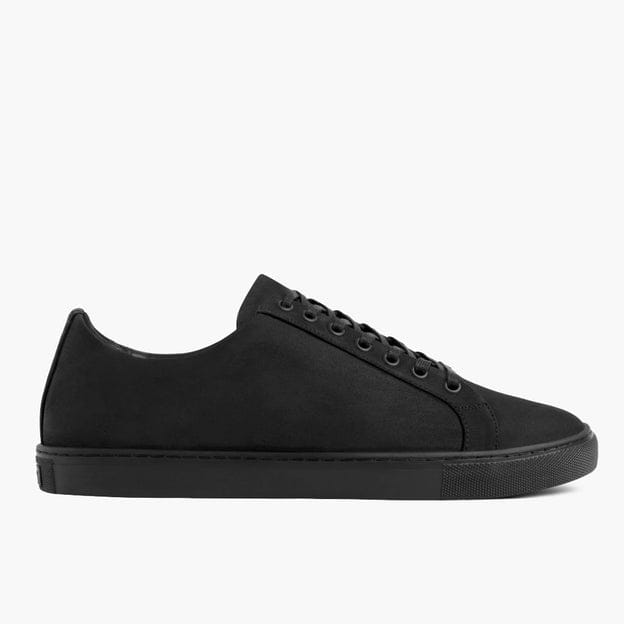 Black Wolf Italian cow Leather Sneakers