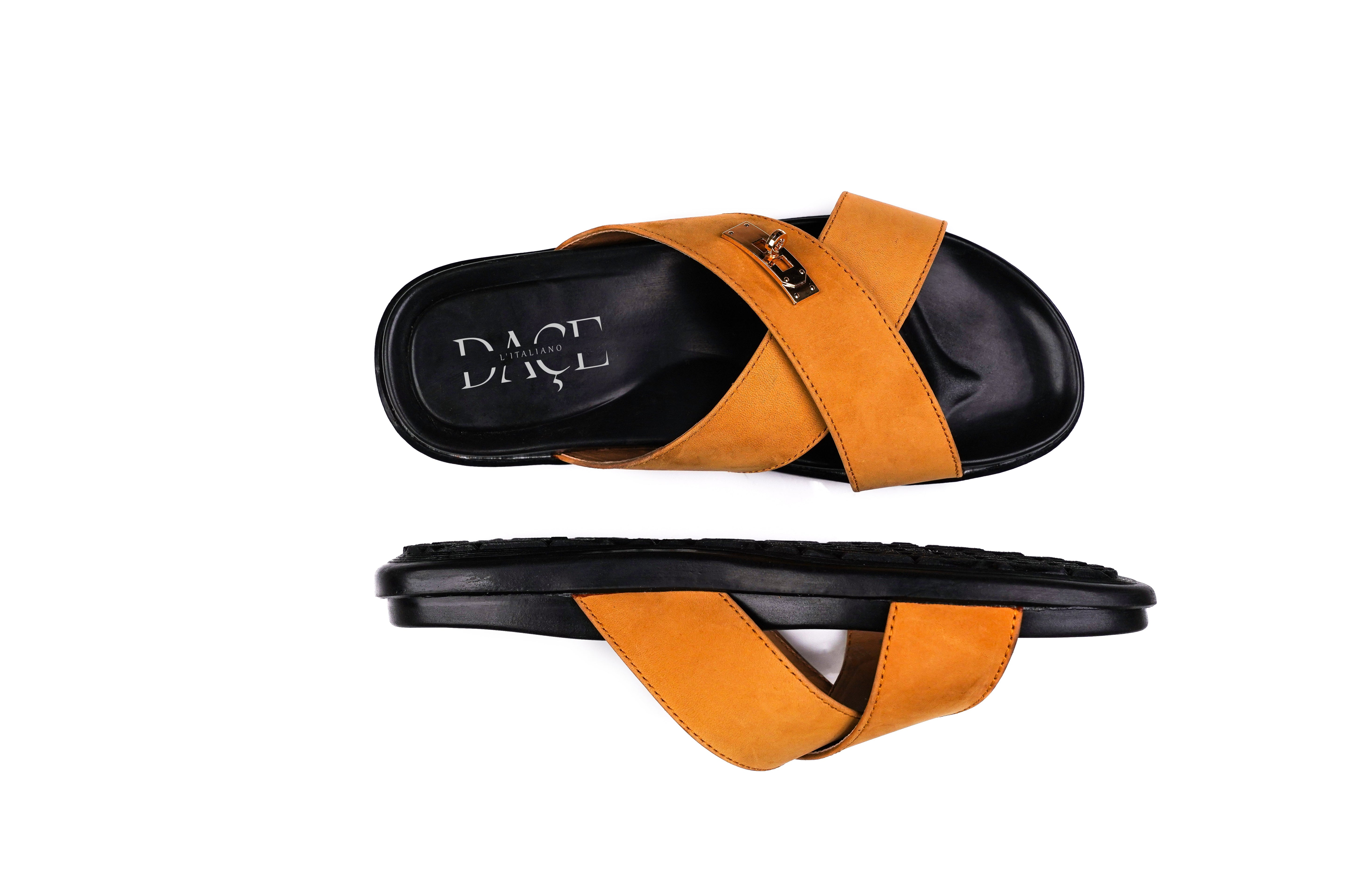 DAÇE Cross-King Crown Nubuck Italian Cow Leather