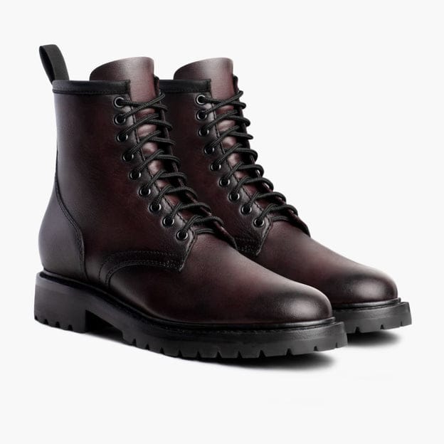 Stomper Black Cherry Italian cow leather Good year welted