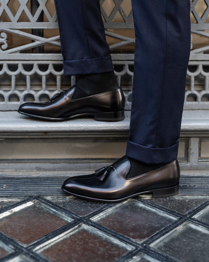 Charlie Chaplin Classical Loafers Italian Cow Leather