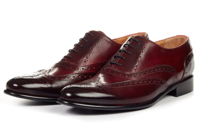 Italian Cherry King Dress Italian cow leather