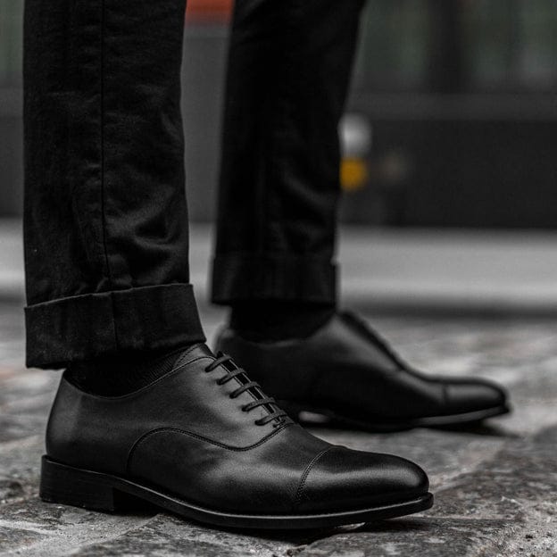Office Man Shoes Italian imported cow leather